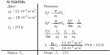 Задачник, 11 класс, А.П.Рымкевич, 2003, задание: 533