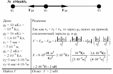 Задачник, 11 класс, А.П.Рымкевич, 2003, задание: 690