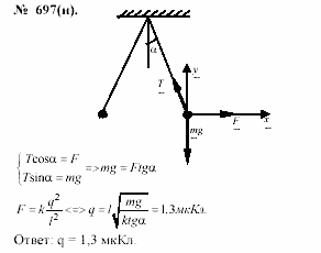 Задачник, 11 класс, А.П.Рымкевич, 2003, задание: 697