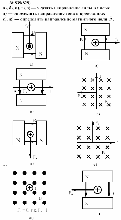 Задачник, 11 класс, А.П.Рымкевич, 2003, задание: 839