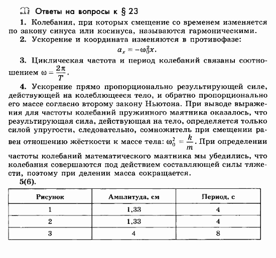 Физика, 11 класс, Мякишев, Буховцев, Чаругин, 2014, Ответы на вопросы к параграфам Задача: 23
