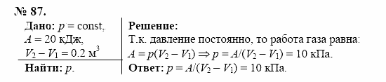 Оптика. Тепловые явления. Строение и свойства вещества, 11 класс, Громов, Родина, 2001-2012, задачи и упражнения Задача: 87