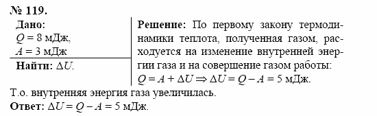Оптика. Тепловые явления. Строение и свойства вещества, 11 класс, Громов, Родина, 2001-2012, задачи и упражнения Задача: 119