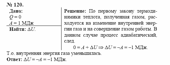 Оптика. Тепловые явления. Строение и свойства вещества, 11 класс, Громов, Родина, 2001-2012, задачи и упражнения Задача: 120
