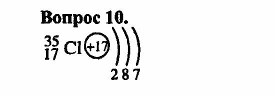 Химия, 11 класс, Л.А.Цветков, 2006-2013, 1. Теория химического строения органических соединений, § 4. Электронное строение атомов элементов малых периодов. Задача: 10