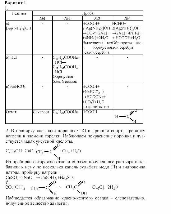 Дидактический материал, 11 класс, Радецкий, Горшкова, 1999-2013, Тема VI, Работа 4, Задача: 1