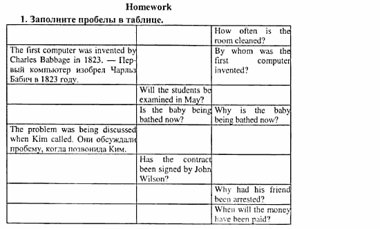 Happy English 3, 11 класс, Клементьева, Шэннон, 2001-2012, Рабочая тетрадь 1 Задание: 48_1