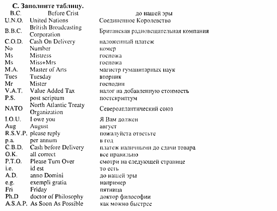 Happy English 3, 11 класс, Клементьева, Шэннон, 2001-2012, Рабочая тетрадь 3 Задание: 18_c