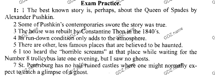 New Millennium English. Students Book и Workbook, 11 класс, Деревянко, 2006-2012, UNIT 4 Задание: exam practice