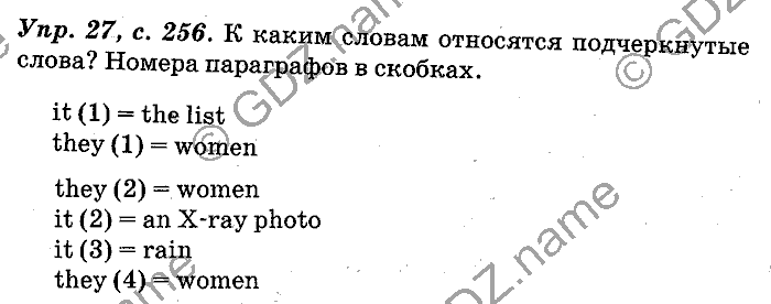 Английский язык, 11 класс, Панова, Карневская, Курочкина, 2012, Reading, Unit 6 Задание: Упр. 27