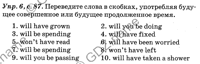 Английский язык, 11 класс, Панова, Карневская, Курочкина, 2012, Writing, Unit 2 Задание: Упр. 6