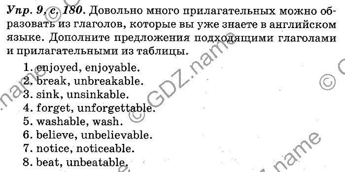 Английский язык, 11 класс, Панова, Карневская, Курочкина, 2012, Writing, Unit 4 Задание: Упр. 9