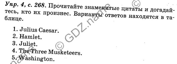 Английский язык, 11 класс, Панова, Карневская, Курочкина, 2012, Final Discussion on the Topic, Unit 6 Задание: Упр. 4
