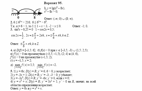 Сборник заданий, 11 класс, Дорофеев, Муравин, 2008, Раздел 1. Задания 1-5 для экзаменов