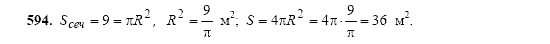 Геометрия, 11 класс, Л.С. Атанасян, 2002, задача: 594