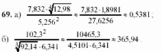 Начала анализа, 11 класс, А.Н. Колмогоров, 2002, Глава V. Задачи на повторение Задание: 69