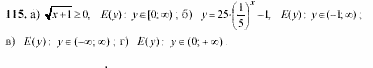 Начала анализа, 11 класс, А.Н. Колмогоров, 2002, Глава V. Задачи на повторение Задание: 115