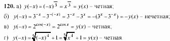 Начала анализа, 11 класс, А.Н. Колмогоров, 2002, Глава V. Задачи на повторение Задание: 120