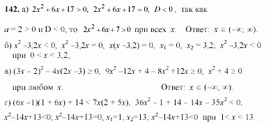 Начала анализа, 11 класс, А.Н. Колмогоров, 2002, Глава V. Задачи на повторение Задание: 142