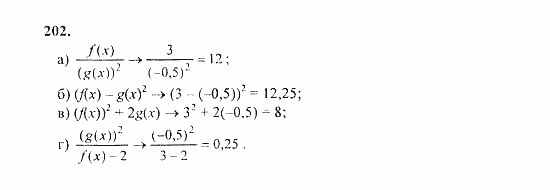 Начала анализа, 11 класс, А.Н. Колмогоров, 2010, Глава II. Производная и ее применения Задание: 202