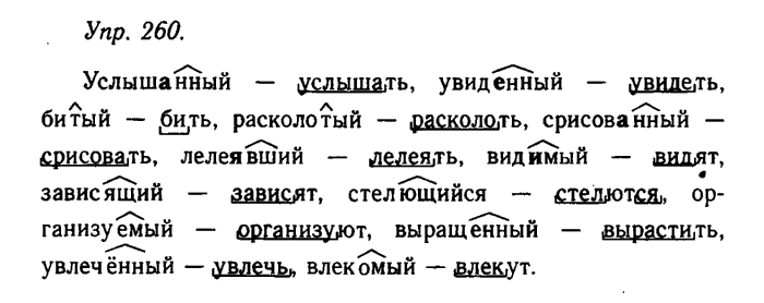 Русский язык, 11 класс, Гольцова, Шамшин, 2011, задание: 260