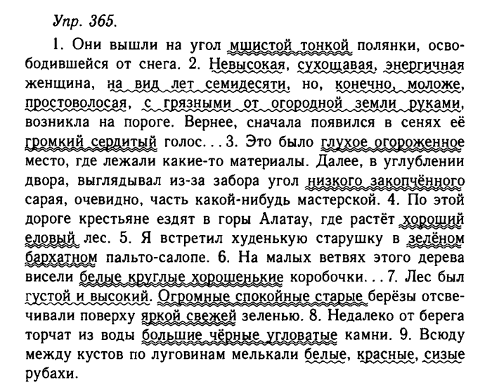 Русский язык, 11 класс, Гольцова, Шамшин, 2011, задание: 365