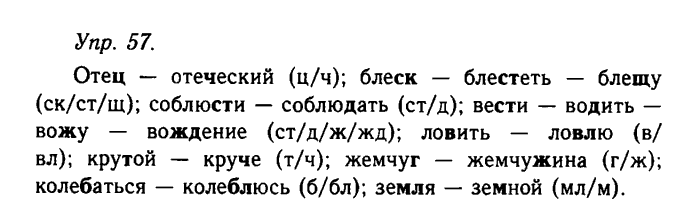 Русский язык, 11 класс, Гольцова, Шамшин, 2011, задание: 57