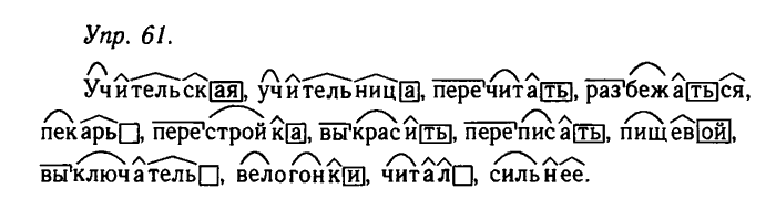 Русский язык, 11 класс, Гольцова, Шамшин, 2011, задание: 61