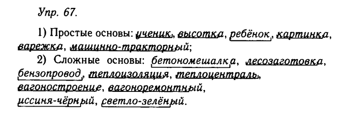 Русский язык, 11 класс, Гольцова, Шамшин, 2011, задание: 67