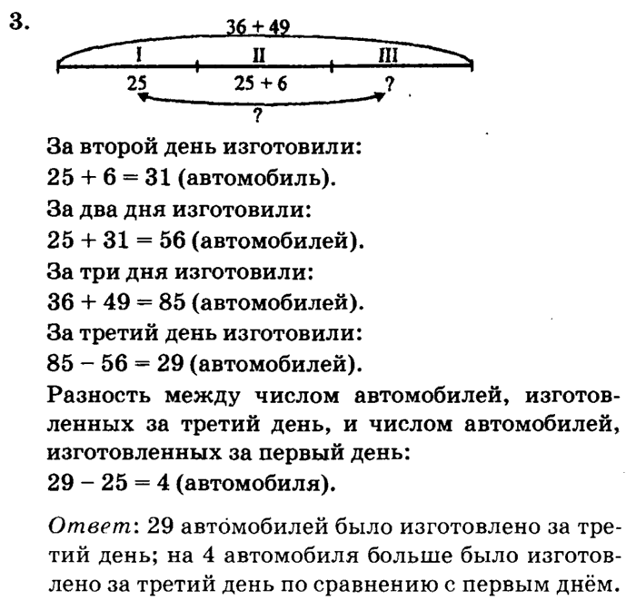 1, 2, 3 часть, 2 класс, Петерсон Л. Г, 2010 - 2015, Учебник. Часть 2, Урок №18 Задание: 3