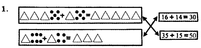 1, 2, 3 часть, 2 класс, Петерсон Л. Г, 2010 - 2015, Учебник. Часть 1, Урок №7 Задание: 1