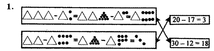1, 2, 3 часть, 2 класс, Петерсон Л. Г, 2010 - 2015, Учебник. Часть 1, Урок №9 Задание: 1