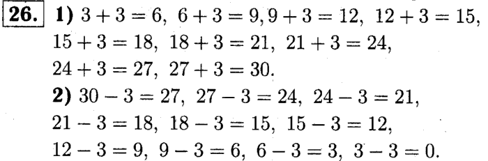1, 2 Часть учебник и Проверочные работы, 2 класс, Моро, Бантова, Бельтюкова, 2015, Что узнали. Чему научились Задача: 26