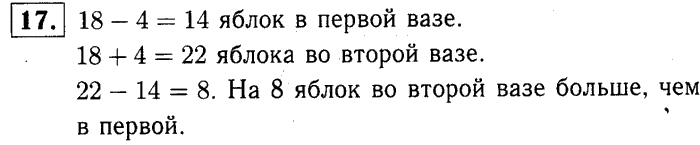 1, 2 Часть учебник и Проверочные работы, 2 класс, Моро, Бантова, Бельтюкова, 2015, Что узнали. Чему научились Задача: 17
