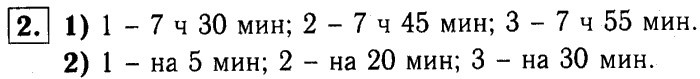 1, 2 Часть учебник и Проверочные работы, 2 класс, Моро, Бантова, Бельтюкова, 2015, Страница №31. Час. Минута Задача: 2