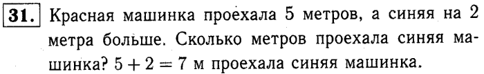 1, 2 Часть учебник и Проверочные работы, 2 класс, Моро, Бантова, Бельтюкова, 2015, Что узнали. Чему научились Задача: 31