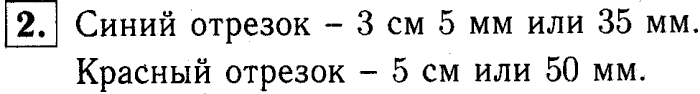 1, 2 Часть учебник и Проверочные работы, 2 класс, Моро, Бантова, Бельтюкова, 2015, Страница №10. Миллиметр Задача: 2