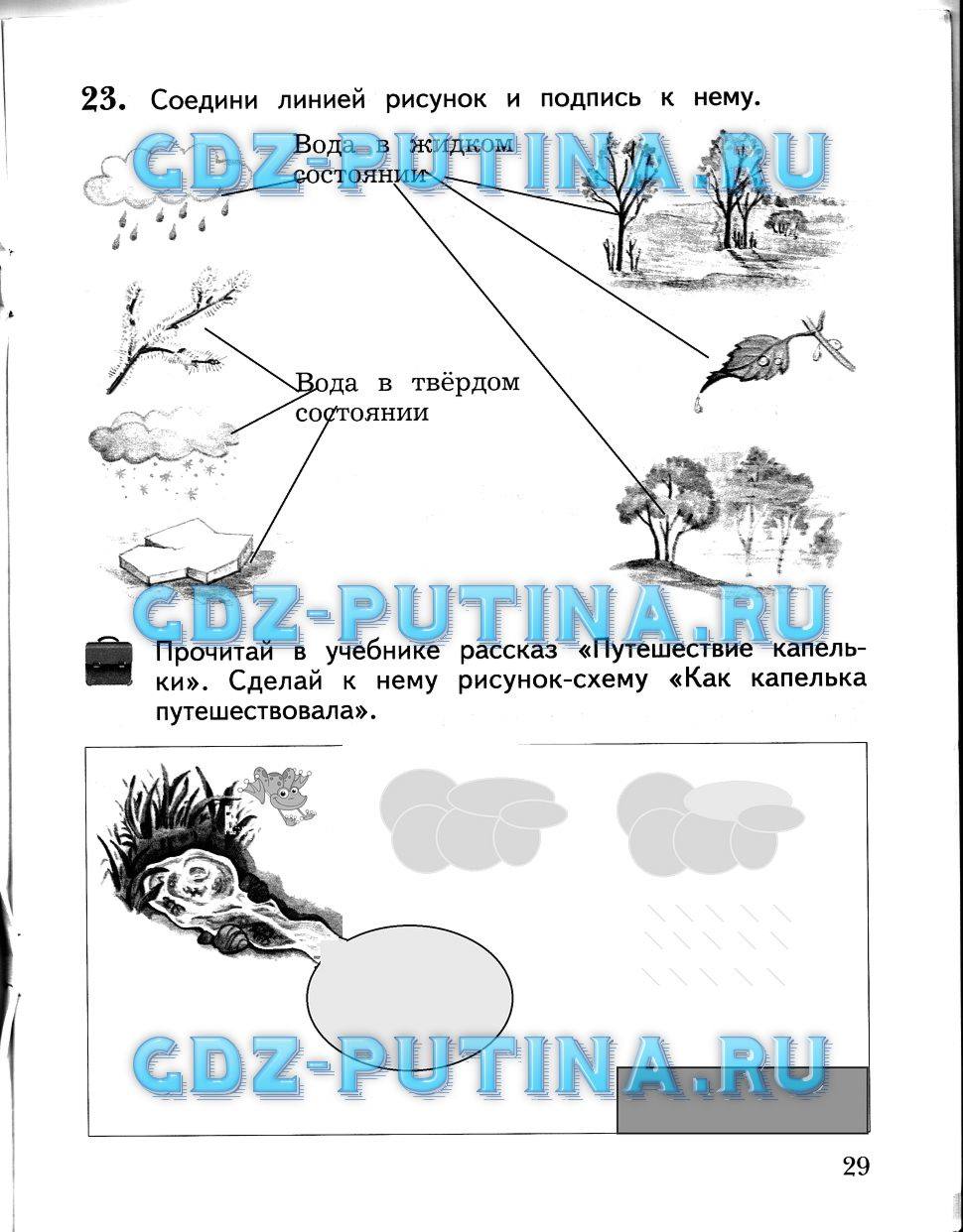 Рабочая тетрадь, 2 класс, Виноградова Н.Ф., 2013, Часть 2 Задание: 29