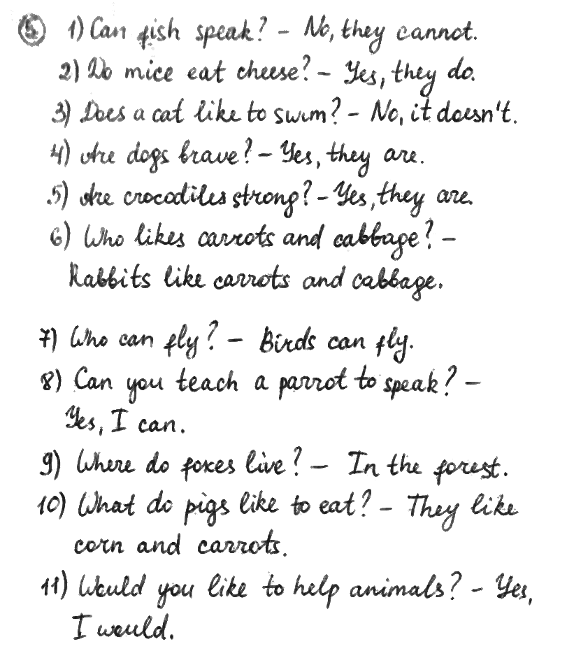 Students Book, 3 класс, Биболетова М.З, 2015, Урок 15 Задание: 5