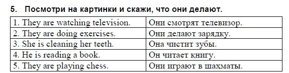 Students Book Учебник и рабочая тетрадь., 3 класс, Верещагина, Притыкина, 2011-2013, 12. Урок двенадцать Задание: 5
