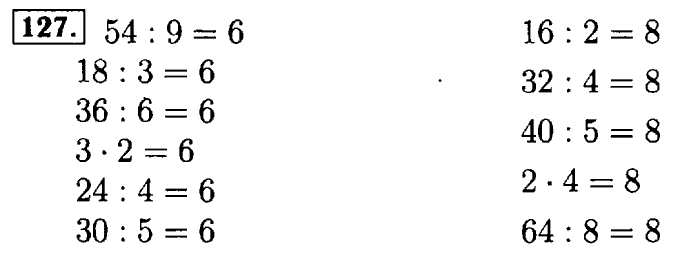 Рабочая тетрадь: часть 1, часть 2, 3 класс, Моро, Волкова, 2015, Рабочая тетрадь. Часть 1, Числа от 1 до 100, Умножение и деление, Задание: 127