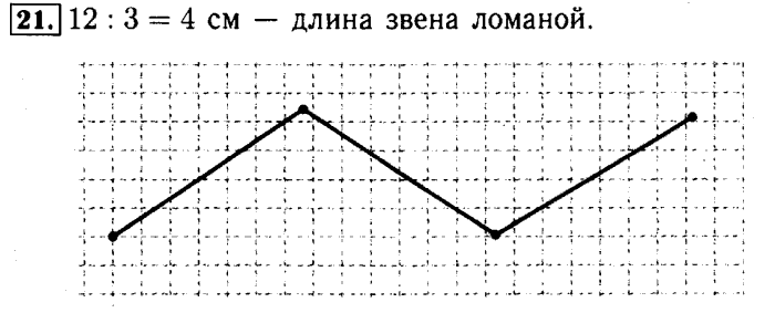 Рабочая тетрадь: часть 1, часть 2, 3 класс, Моро, Волкова, 2015, Рабочая тетрадь. Часть 1, Числа от 1 до 100, Умножение и деление, Задание: 21