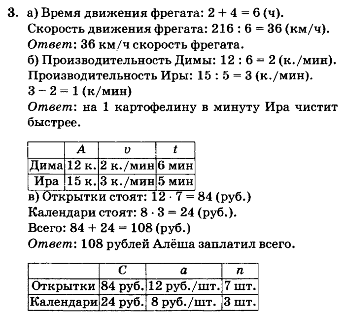 учебник: часть 1, часть 2, часть 3, 3 класс, Петерсон, 2013, Урок №18. Формула произведения Задача: 3