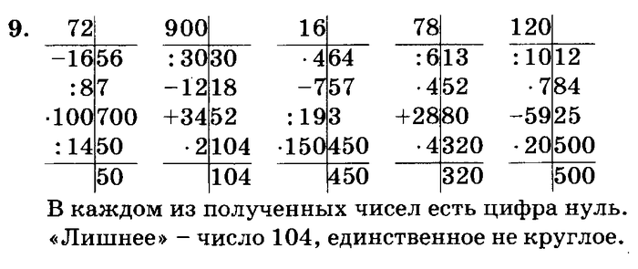 учебник: часть 1, часть 2, часть 3, 3 класс, Петерсон, 2013, Урок №9. Деление на однозначное число Задача: 9