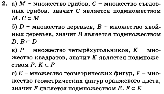 учебник: часть 1, часть 2, часть 3, 3 класс, Петерсон, 2013, Урок №6. Подмножество. Знаки Задача: 2