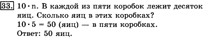 учебник: часть 1, часть 2, 3 класс, Рудницкая, Юдачева, 2013, Деление на двузначное число Задание: 33
