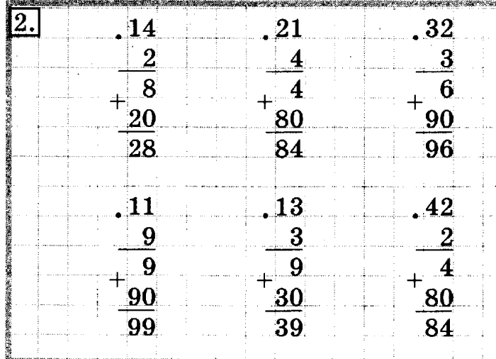 учебник: часть 1, часть 2, 3 класс, Рудницкая, Юдачева, 2013, Умножение на однозначное число Задание: 2