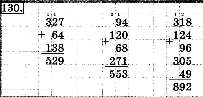 рабочая тетрадь: часть 1, часть 2, 3 класс, Рудницкая, Юдачева, 2013, Рабочая тетрадь. Часть 1 Задача: 130