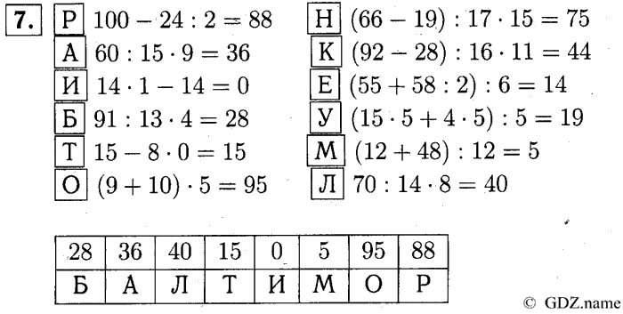 учебник: часть 1, часть 2, часть 3, 3 класс, Демидова, Козлова, 2015, 1.33 Арифметические действия над числами (стр. 70) Задание: 7