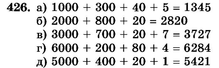 рабочая тетрадь: часть 1, часть 2, 3 класс, Истомина, 2015, задание: 426